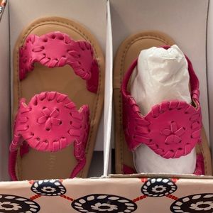 Adorable, soft Jack Rogers sandals for your precious little baby!